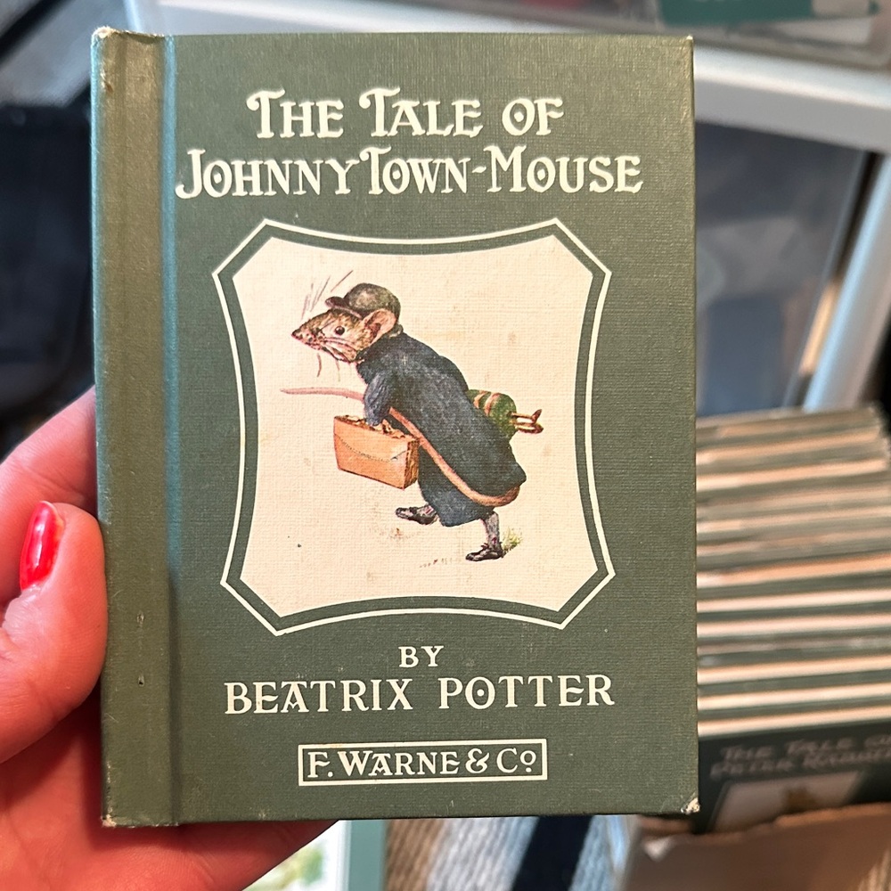 The Tale of Johnny Town-Mouse by Beatrix Potter Book